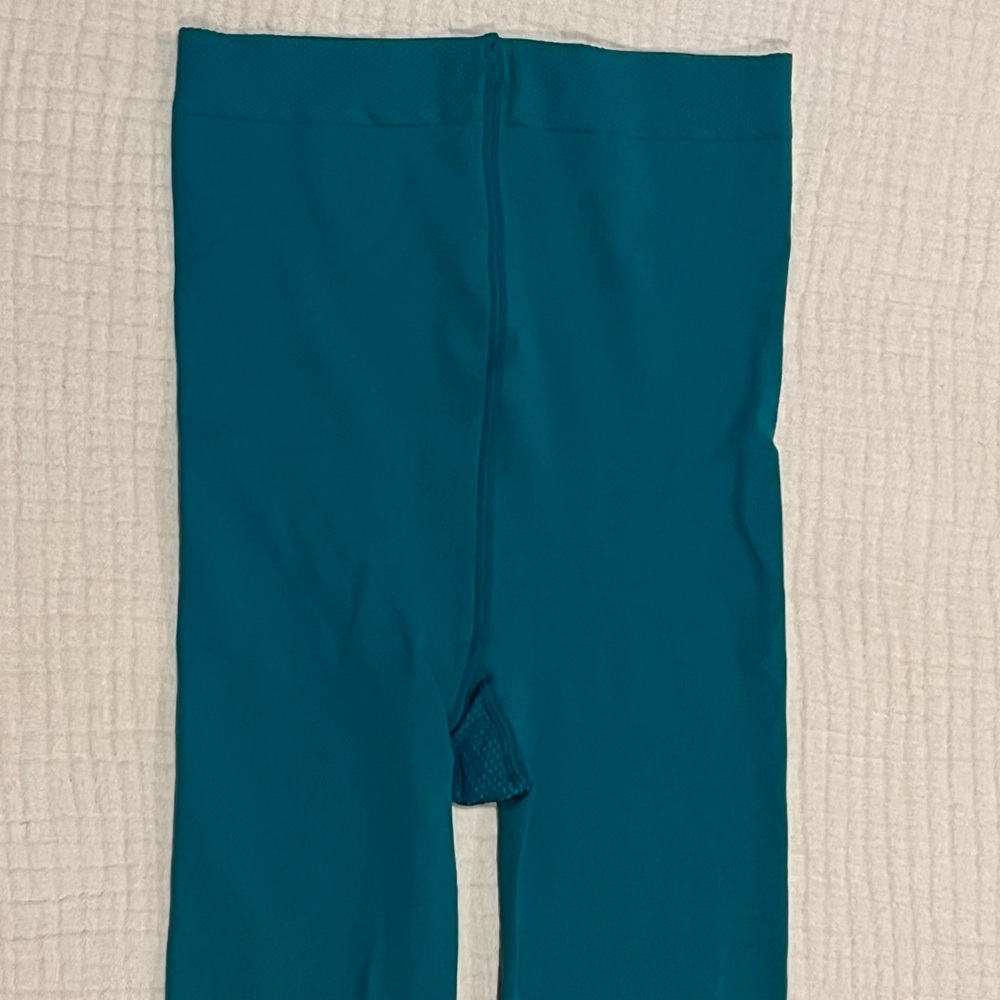 Falke Womens Teal Winter Opaque Tights